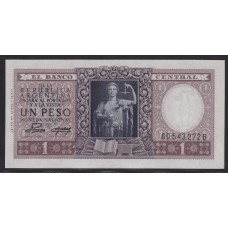 ARGENTINA COL. 442d BILLETE DE 1 PESO SIN CIRCULAR UNC
